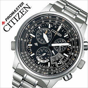 CITIZEN 腕時計 シチズン 時計 プロマスター エコ ドライブ スカイ ワールドタイム PROMASTER ECO DRIVE SKY メンズ ブラック BY0080-57E アナログ 電波時計