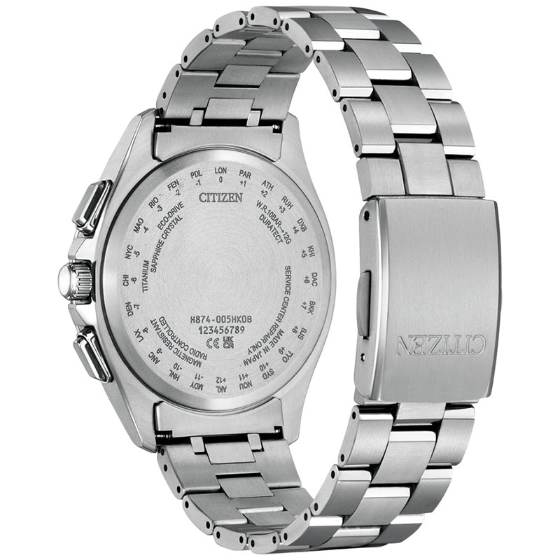 CITIZEN アテッサ　ソーラー電波 シチズン 腕時計 CITIZEN 時計 アテッサ メンズ ブルー 電波ソーラー