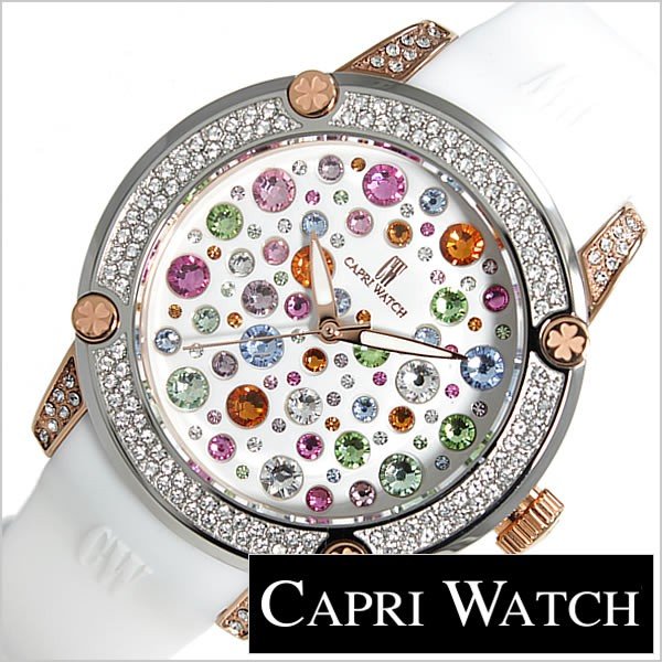 カプリ ウォッチ 腕時計 CAPRI WATCH 時計 マルチジョイ CAPRI-5310-WH レディース