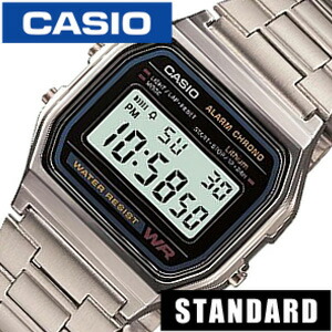 カシオ 腕時計 CASIO 時計 スタンダード A158WA-1JF メンズ
