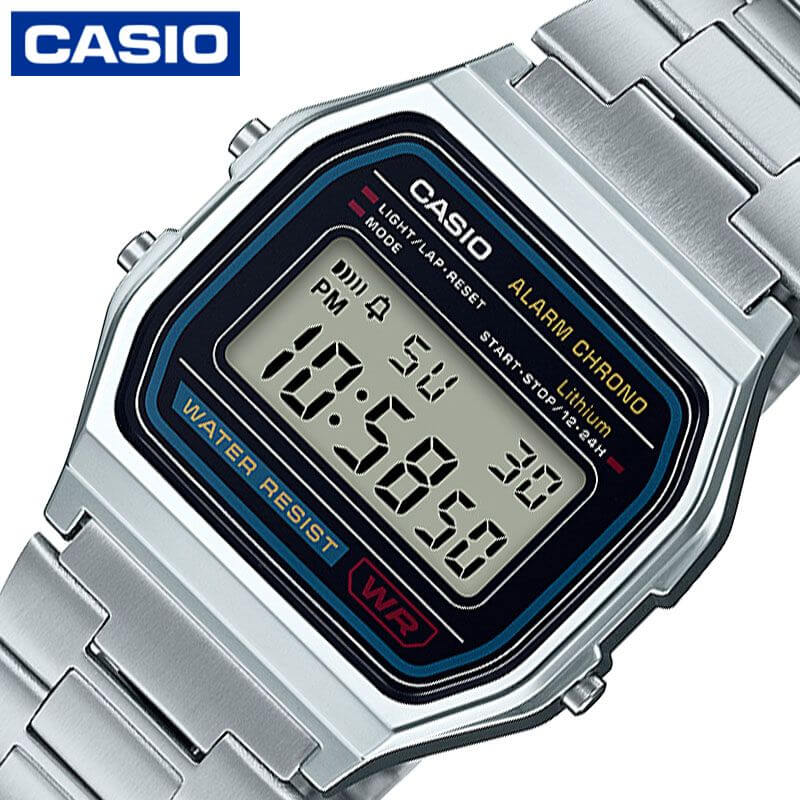 カシオ 腕時計 CASIO 時計 スタンダード STANDARD クォーツ 電池式 A158WA-1JH メンズ レディース 男性 女性 ユニセックス 人気