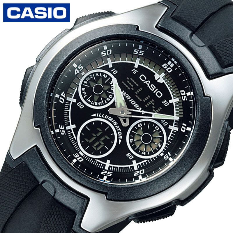  ӻ CASIO   STANDARD    Ӽ AQ-163W-1B1JH ä   ͵