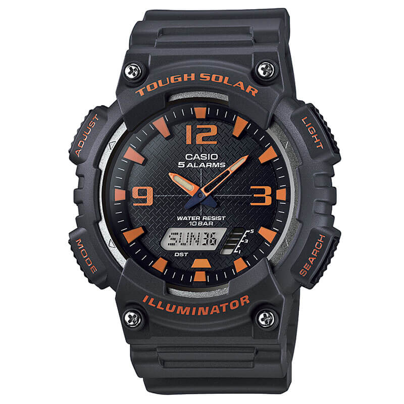 Amazon.co.jp: [カシオ]CASIO 腕時計 スタンダード ソーラー AD