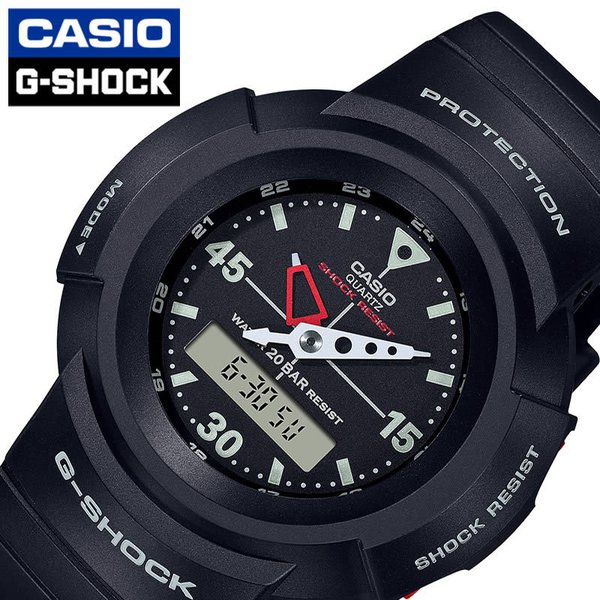 CASIO 腕時計 カシオ 時計 ジーショック G-Shock メンズ 腕時計 ブラック AW-500E-1EJF｜hstyle