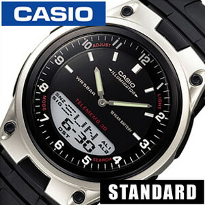 Yahoo! Yahoo!ショッピング(ヤフー ショッピング)カシオ スタンダード 腕時計 CASIO STANDARD テレメモ30 メンズ レディース AW-80-1AJF セール