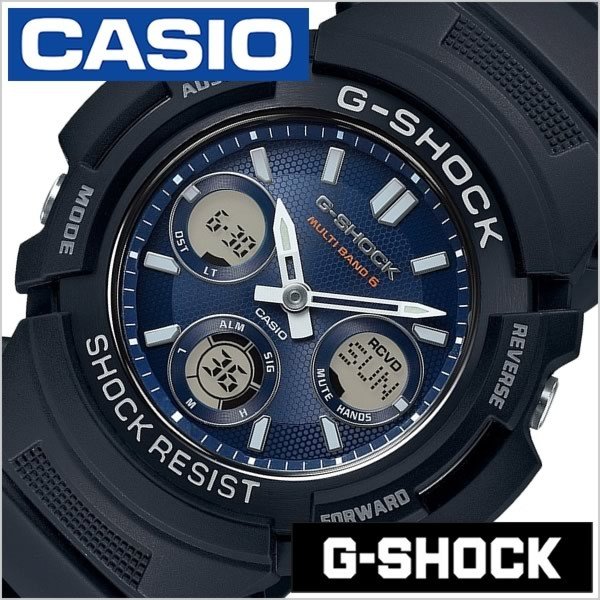 カシオ 腕時計 CASIO 時計 Gショック AWG-M100SB-2AJF メンズ