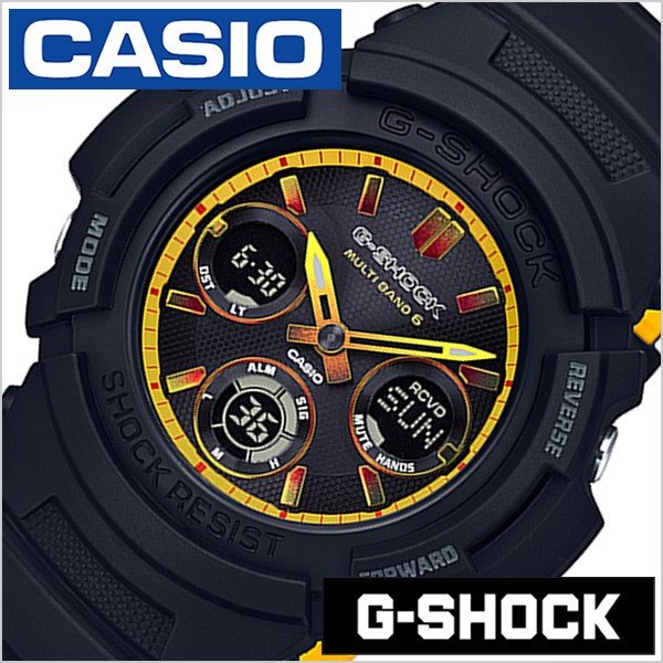 カシオ 腕時計 CASIO 時計 Gショック G-SHOCK AWG-M100SBY-1AJF メンズ