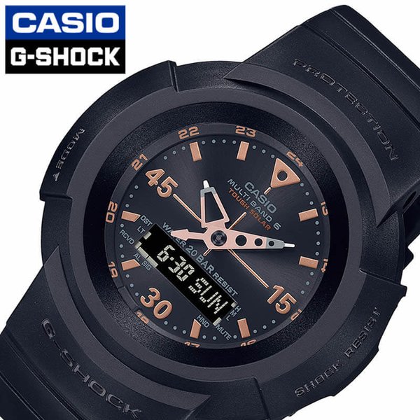 Gショック 腕時計 G-SHOCK 時計 CASIO カシオ メンズ ブラック AWG-M520G-1A9JF