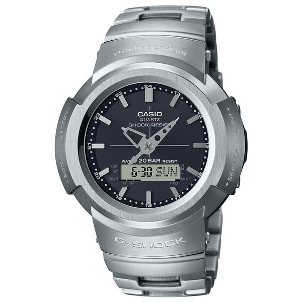 CASIO 腕時計 カシオ 時計 ジーショック G-Shock メンズ 腕時計 ブラック AWM-500D-1AJF｜hstyle｜02