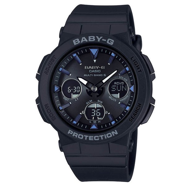 ベビージー ベビーG ベイビーG Baby-G カシオ 電波 ソーラー 腕時計 CASIO 時計 女性 レディース BGA-2500-1AJF かわいい 華奢 小ぶり 小さめの画像