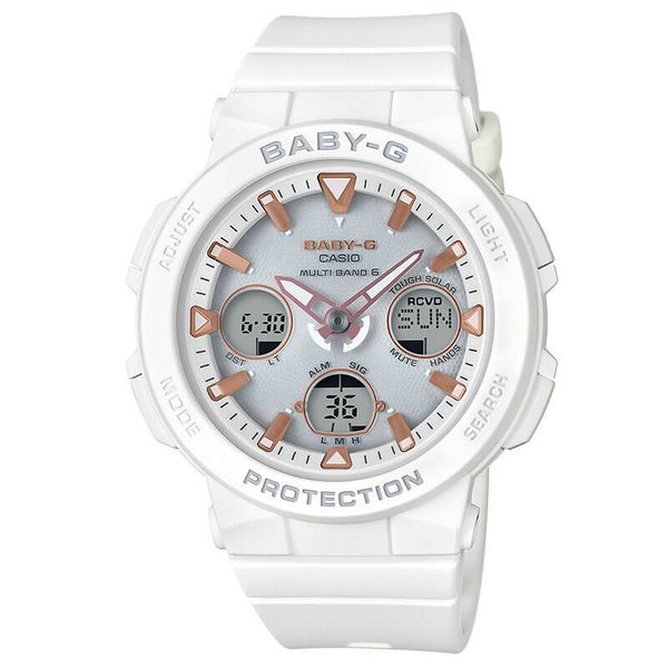 ベビージー ベビーG ベイビーG Baby-G カシオ 電波 ソーラー 腕時計 CASIO 時計 女性 レディース BGA-2500-7AJF かわいい 華奢 小ぶり 小さめ｜hstyle｜02