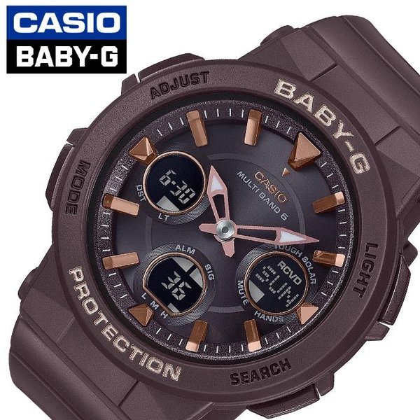 カシオ 腕時計 CASIO 時計 ベビージー CASIO-BGA-2510-5AJF レディース