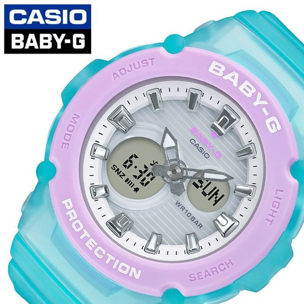 ベビーG 腕時計 カシオ 時計 BABY-G レディース 腕時計 ホワイト BGA-270-2AJF｜hstyle