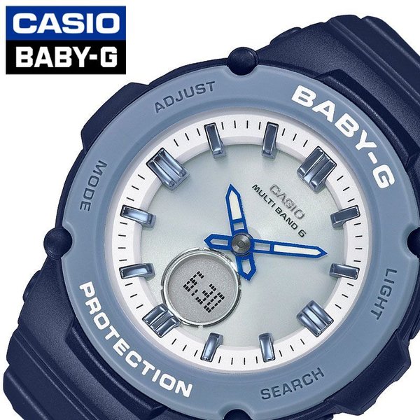 ベビーG 腕時計 カシオ 時計 BABY-G レディース 腕時計 ホワイト BGA-2700-2AJF｜hstyle