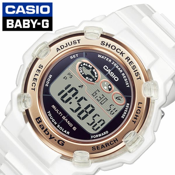 カシオ ベビージー 電波 ソーラー 時計 CASIO 腕時計 Baby-G BABYG ベビーG BGR-3000 series 女性 向け レディース BGR-3003U-7AJF 人気 おすすめ おしゃれ