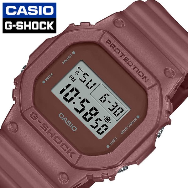 CASIO 腕時計 カシオ 時計 ジーショック アースカラートーン G-Shock メンズ 腕時計 ブラウンレッド DW-5600ET-5JF