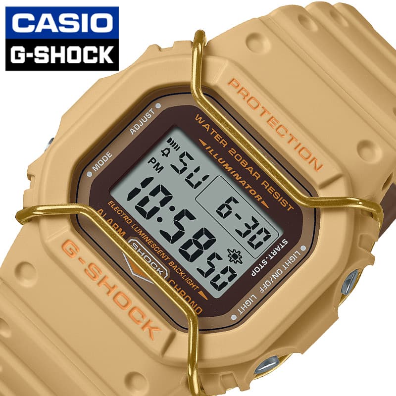 カシオ 腕時計 CASIO 時計 Gショック ワントーンカラーモデル G-SHOCK Tone on tone 男性 向け メンズ デジタル 平成 2000年代 スクエア DW-5600PT-5JF 人気