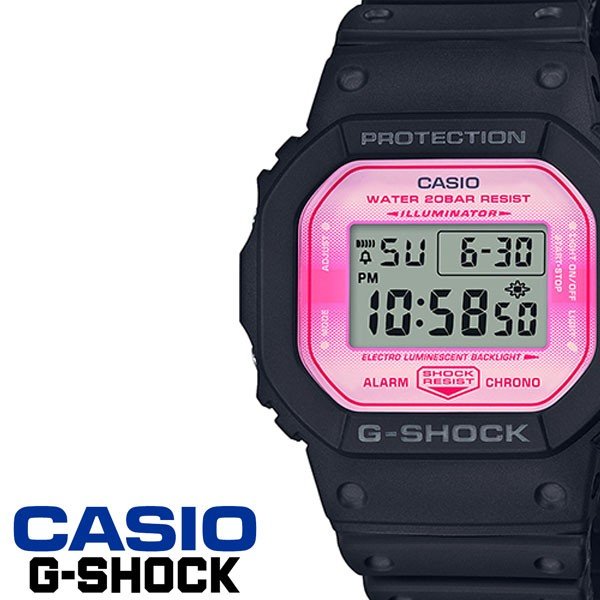 CASIO 腕時計 カシオ 時計 ジーショック サクラストーム G-SHOCK メンズ 男性 夫 彼氏 ピンク DW-5600TCB-1JR