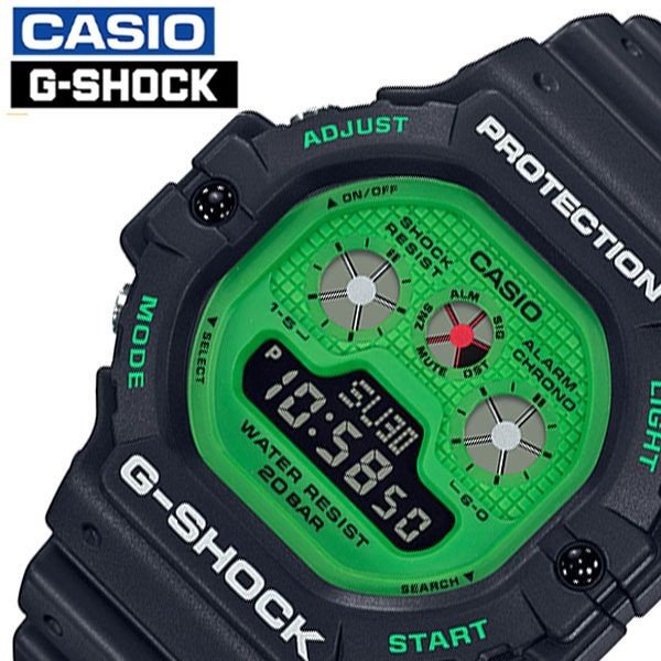 Gショック G-SHOCK カシオ 腕時計 CASIO 時計 Hot Rock Sounds メンズ 腕時計 グリーン DW-5900RS-1JF