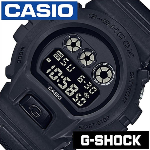 カシオ 時計 CASIO 腕時計 ミリタリーブラック G-SHOCK Military Black メンズ ブラック DW-6900BBN-1JF