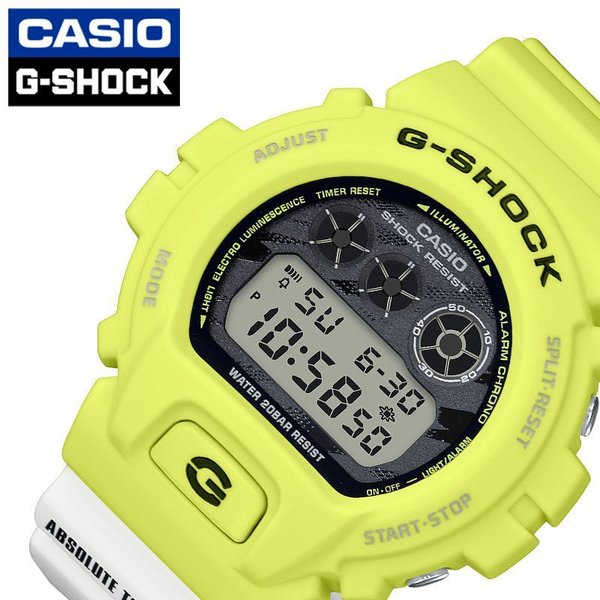 G-SHOCK Black and Yellow Series Gショック ブラックアンドイエローシリーズ メンズ 腕時計 液晶 DW-6900TGA-9JF