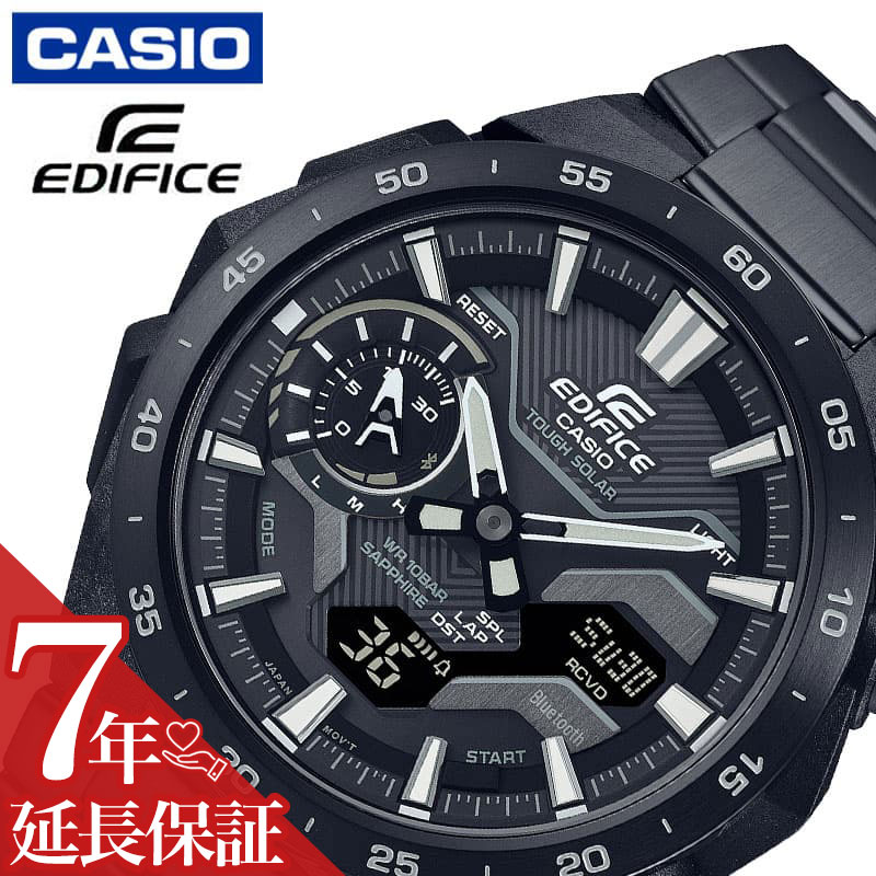 カシオ 腕時計 CASIO 時計 エディフィス ウィンドフロウ EDIFICE WINDFLOW メンズ 腕時計 ブラック ソーラー WINDFLOW スポーツ カジュアル ソーラー Bluetooth