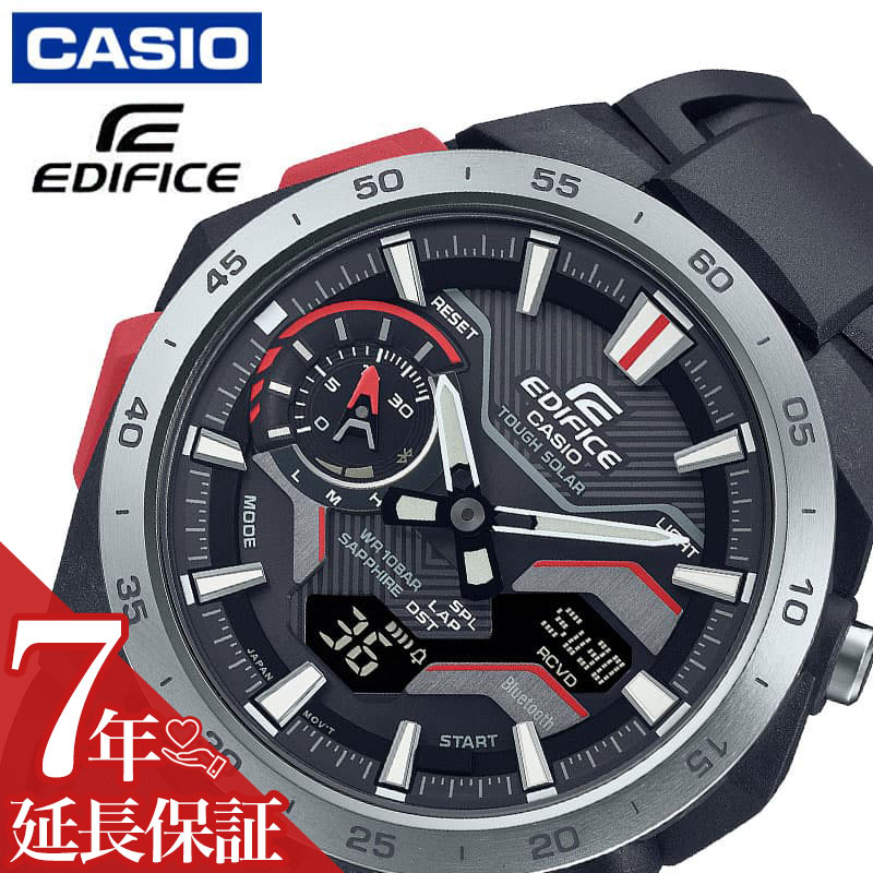 カシオ 腕時計 CASIO 時計 エディフィス ウィンドフロウ EDIFICE WINDFLOW メンズ 腕時計 ブラック ソーラー WINDFLOW スポーツ カジュアル ソーラー Bluetooth