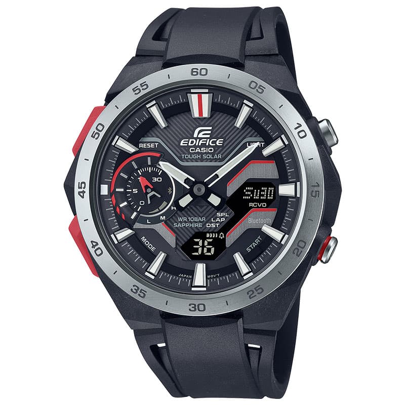 カシオ 腕時計 CASIO 時計 エディフィス ウィンドフロウ EDIFICE WINDFLOW メンズ 腕時計 ブラック ソーラー WINDFLOW スポーツ カジュアル ソーラー Bluetooth |  | 01