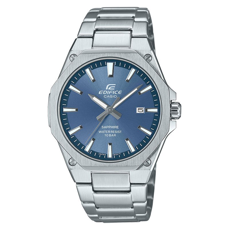 50代 40代（EDIFICE（CASIO））（文字盤カラー：ブルー系）の