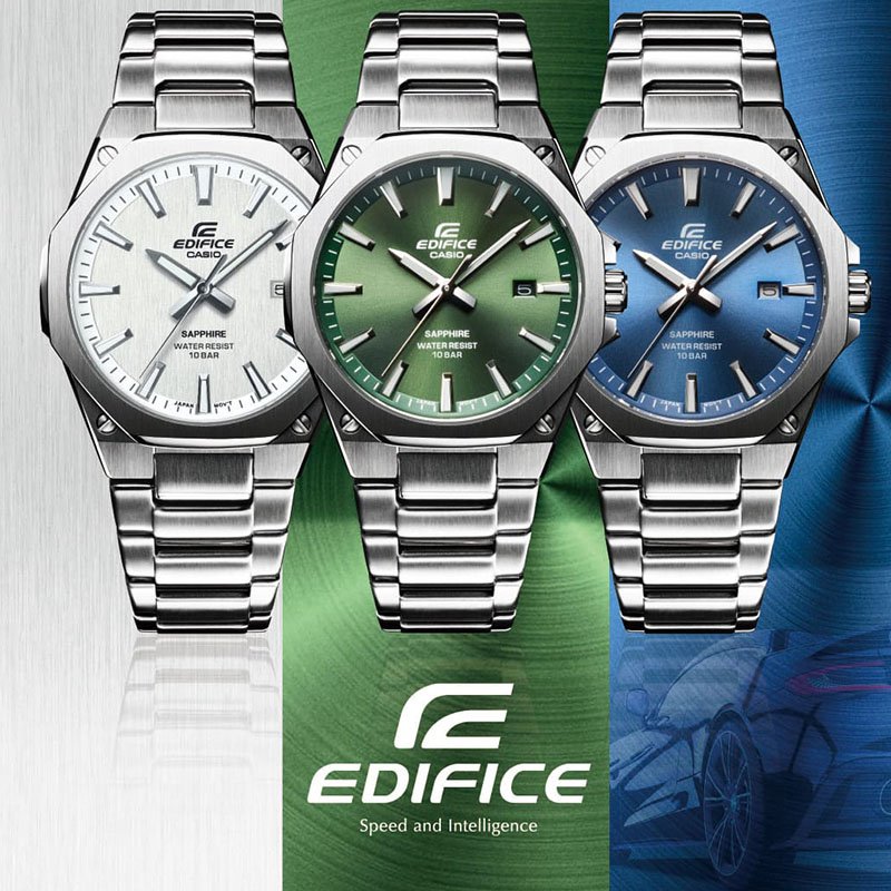 カシオ 腕時計 CASIO 時計 エディフィス EDIFICE ブルー 男性 メンズ