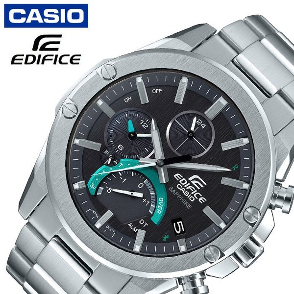 カシオ 腕時計 CASIO 時計 エディフィス EDIFICE メンズ ブラック EQB-1000YD-1AJF