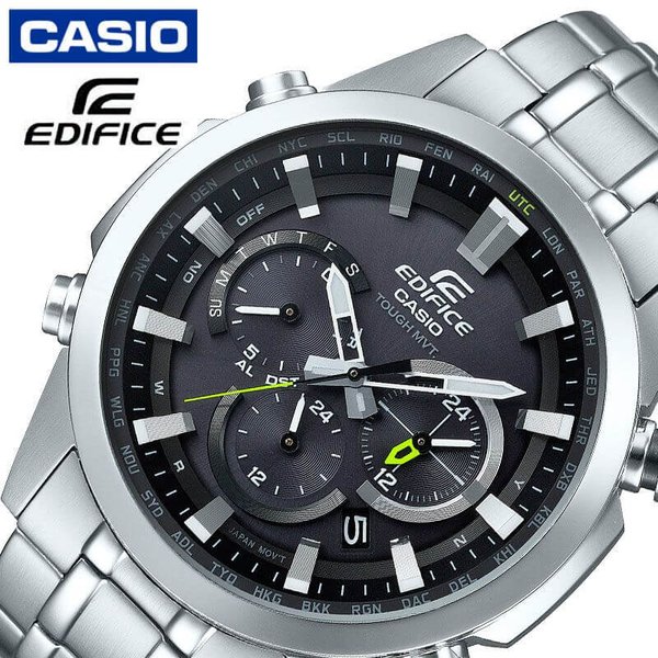 カシオ 電波 ソーラー 腕時計 CASIO 時計 エディフィス EDIFICE 男性