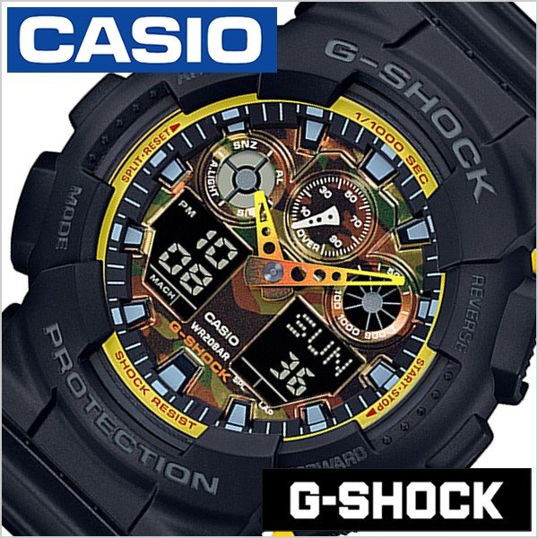 カシオ 腕時計 CASIO 時計 Gショック G-SHOCK GA-100BY-1AJF メンズ