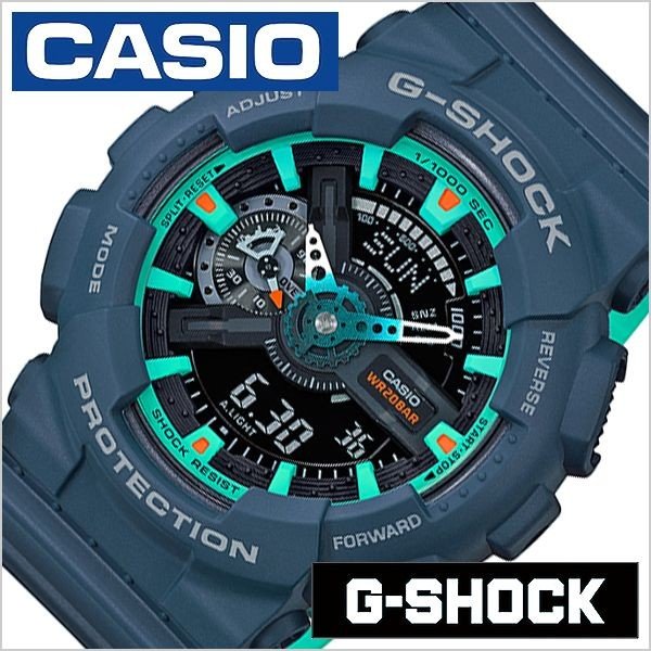 CASIO 腕時計 カシオ 時計 Gショック G-SHOCK メンズ 男性 ブラック GA-110CC-2AJF