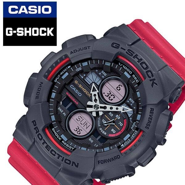 カシオ 腕時計 CASIO 時計ジーショック G-SHOCK メンズ 腕時計 ブラック GA-140-4AJF