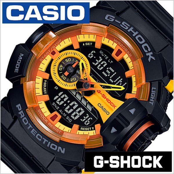 Yahoo! Yahoo!ショッピング(ヤフー ショッピング)カシオ 腕時計 CASIO 時計 Gショック G-SHOCK GA-400BY-1AJF メンズ