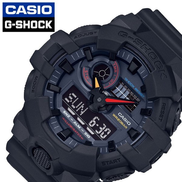 カシオ 腕時計 CASIO 時計 Gショック G-SHOCK メンズ ネイビー GA-700BMC-1AJF NEO TOKYO CITY