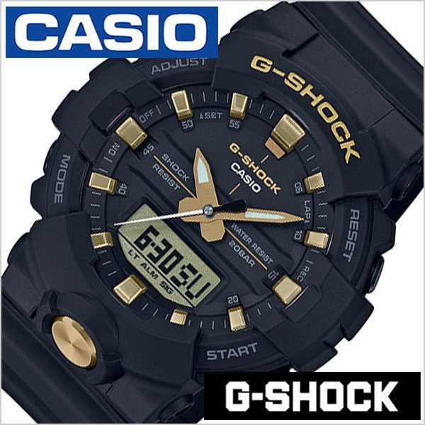 カシオ 腕時計 CASIO 時計 Gショック ブラックアンドゴールド GA-810B-1A9JF メンズ