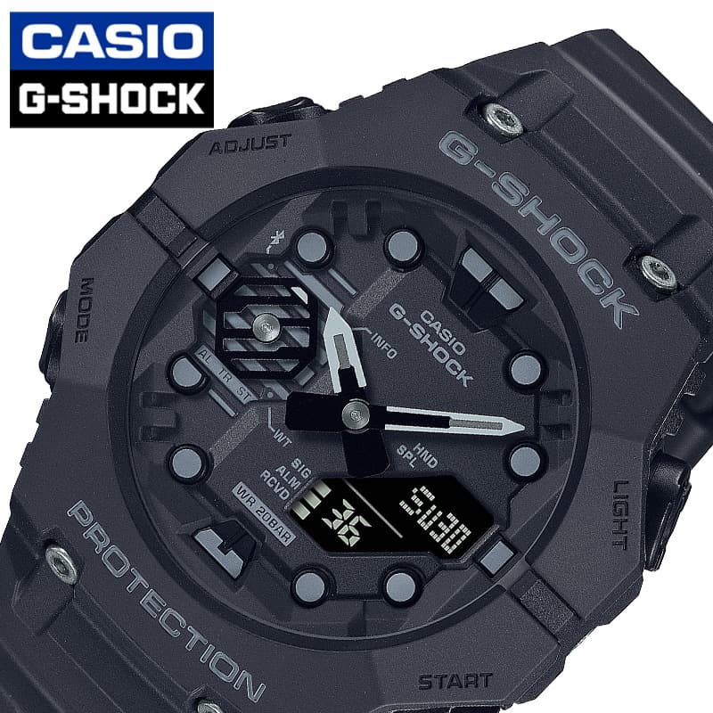 カシオ 腕時計 CASIO 時計 カシオ CASIO Gショック ベゼル・バンド一体構造 G-SHOCK GA-B001 男性 向け メンズ 幾何学 サイバーパンク ハイテク GA-B001-1AJF