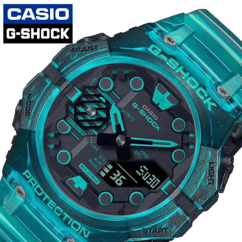カシオ 腕時計 CASIO 時計 Gショック ベゼル・バンド一体構造 G-SHOCK GA-B001 男性 向け メンズ サイバーパンク ハイテク GA-B001G-2AJF 人気 おすすめ