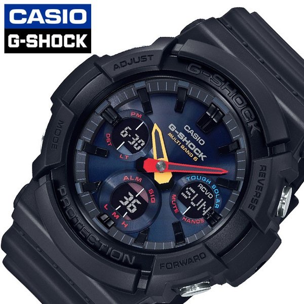 Yahoo! Yahoo!ショッピング(ヤフー ショッピング)カシオ 腕時計 CASIO 時計 Gショック G-SHOCK メンズ ネイビー GAW-100BMC-1AJF NEO TOKYO CITY