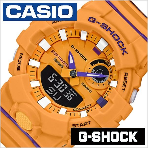 CASIO 腕時計 カシオ 時計 Gショック ジースクワッド G-SHOCK G-SQUAD メンズ イエロー GBA-800DG-9AJF