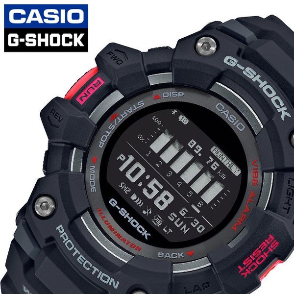 Gショック ジー・スクワッド G-SHOCK G-SQUAD メンズ 腕時計 液晶/ブラック GBD-100-1JF