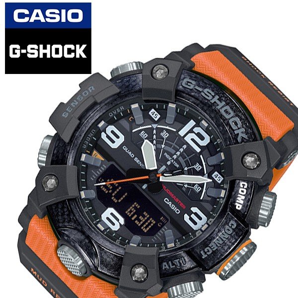 カシオ 腕時計 CASIO 時計ジーショック マスターオブジー G-SHOCK MASTER OF G MUDMASTER メンズ 腕時計 ブラック GG-B100-1A9JF