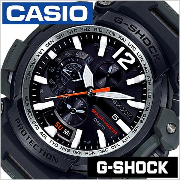 カシオ 腕時計 CASIO 時計 Gショック G-SHOCK グラビティマスター マスター・イン・オリーブドラブ GPW-2000-3AJF メンズ