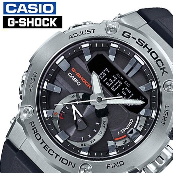 G-SHOCK G-STEEL カシオ 腕時計 CASIO 時計 ジースチール メンズ 腕時計 ブラック GST-B200-1AJF