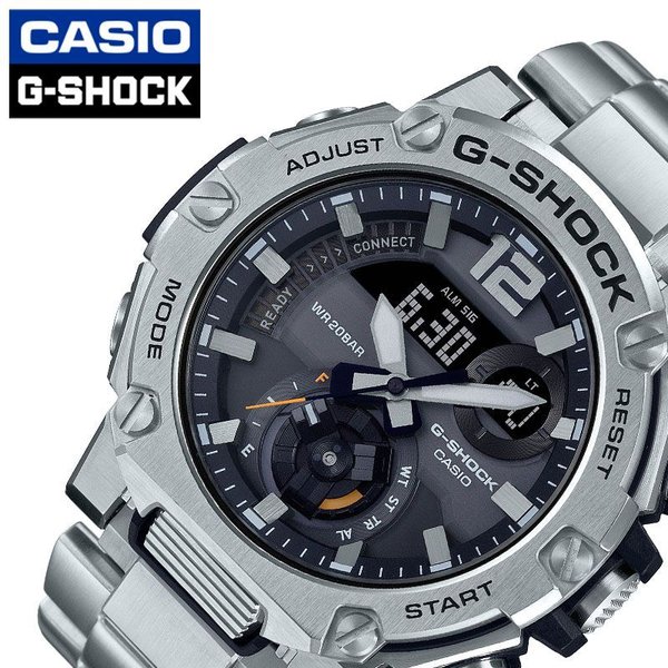 G-SHOCK 腕時計 G-STEEL 時計 Gショック Gスティール メンズ グレー GST-B300E-5AJR