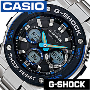 カシオ 腕時計 CASIO 時計 Gショック G-SHOCK ジースチール GST-W100D-1A2JF メンズ