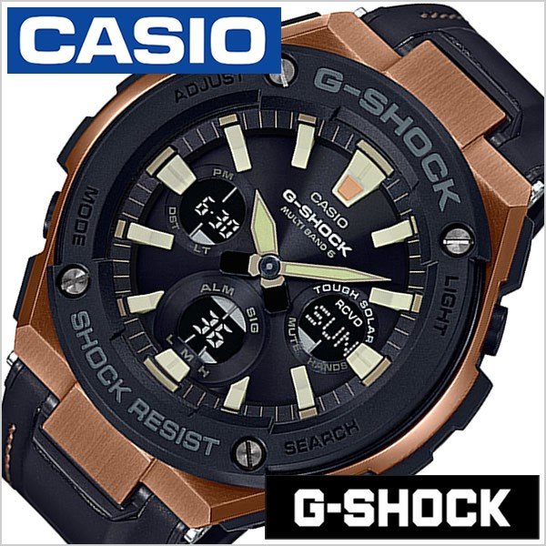 Yahoo! Yahoo!ショッピング(ヤフー ショッピング)カシオ 腕時計 CASIO 時計 Gショック G-SHOCK ジースティール GST-W120L-1AJF メンズ