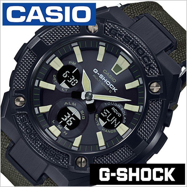 カシオ 腕時計 CASIO 時計 Gショック ジースチール GST-W130BC-1A3JF メンズ